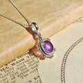 Colgante 'Nammu ' Amatista y Plata de Ley 925
