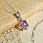 Colgante 'Nammu ' Amatista y Plata de Ley 925