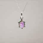 Colgante 'Nammu ' Amatista y Plata de Ley 925