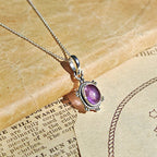 Colgante 'Nammu ' Amatista y Plata de Ley 925