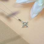 Sterling Silver 925 Witch Knot Pendant