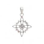 Colgante Nudo de Bruja "Wicca" en Plata de Ley 925