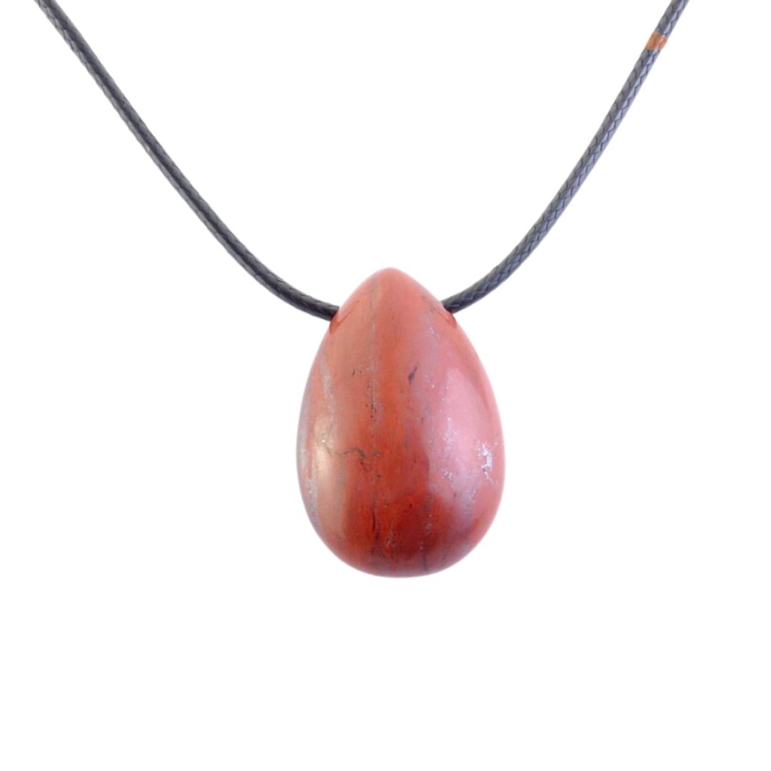 Colgante Perita de Jaspe Rojo