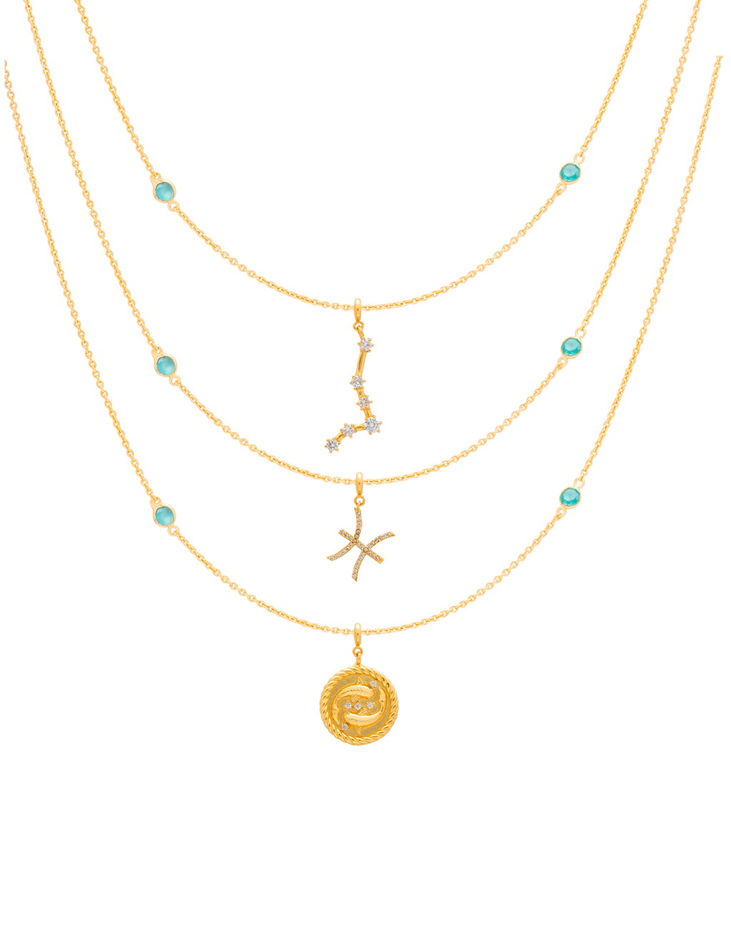 Collar Zodiaco Piscis