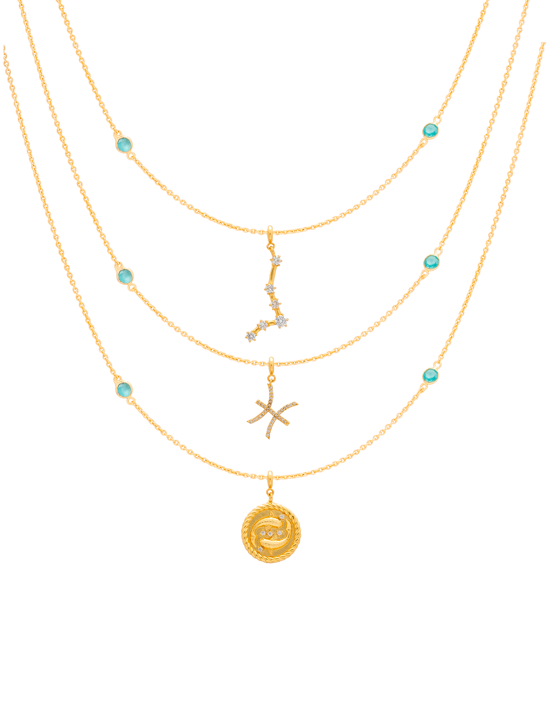 Collar Zodiaco Piscis