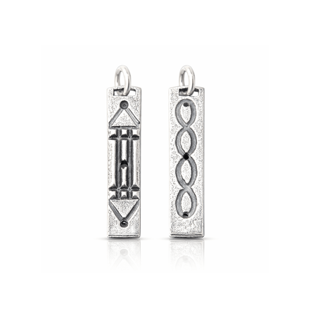 Colgante Protector Atlante  - Plata de Ley 925