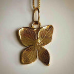 Colgante Flor de Hortensia