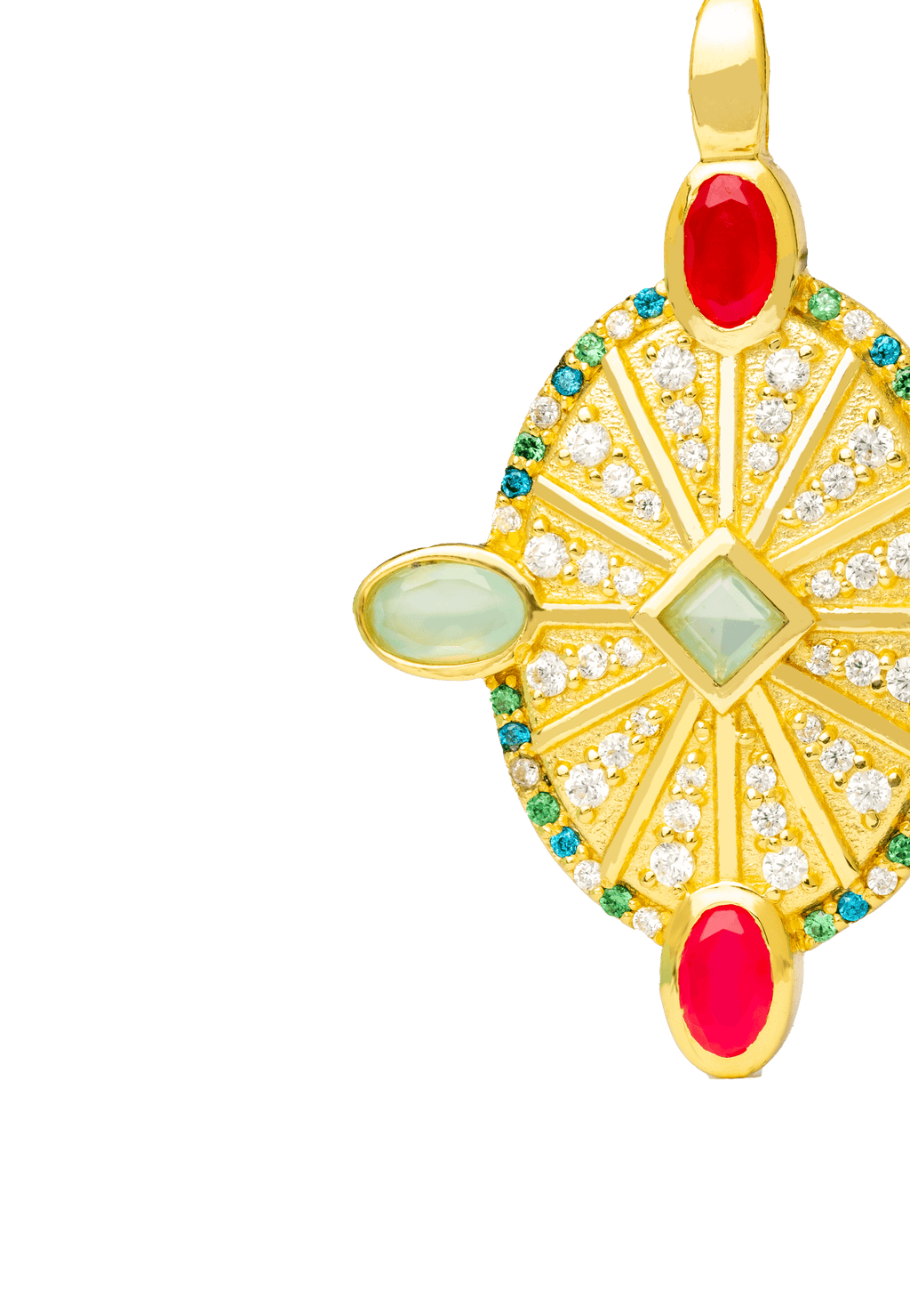 Collar Medalla Odeon Multicolor