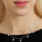Collar acabado en rodio
