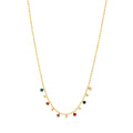 Collar acabado oro 18k