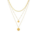 Collar acabado oro 18k