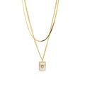 Collar acabado oro 18k