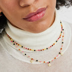 Collar acabado oro 18k