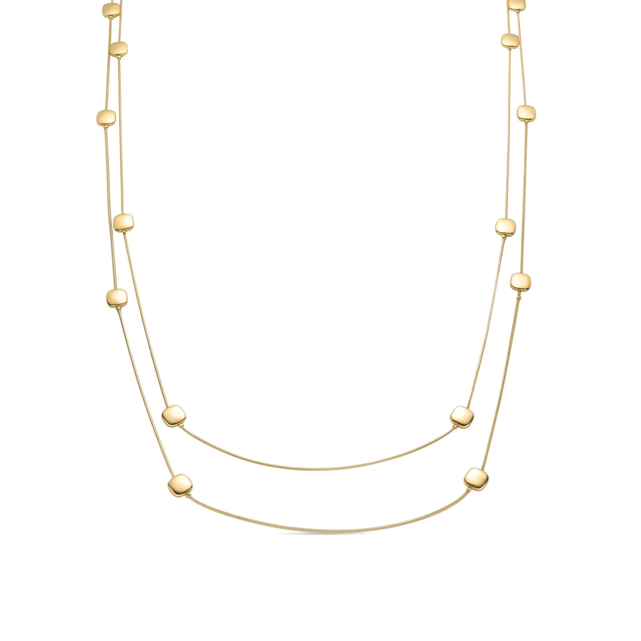 Collar acabado oro 18k