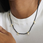 Collar acabado oro 18k