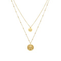Collar acabado oro 18k