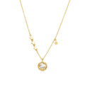 Collar acabado oro 18K
