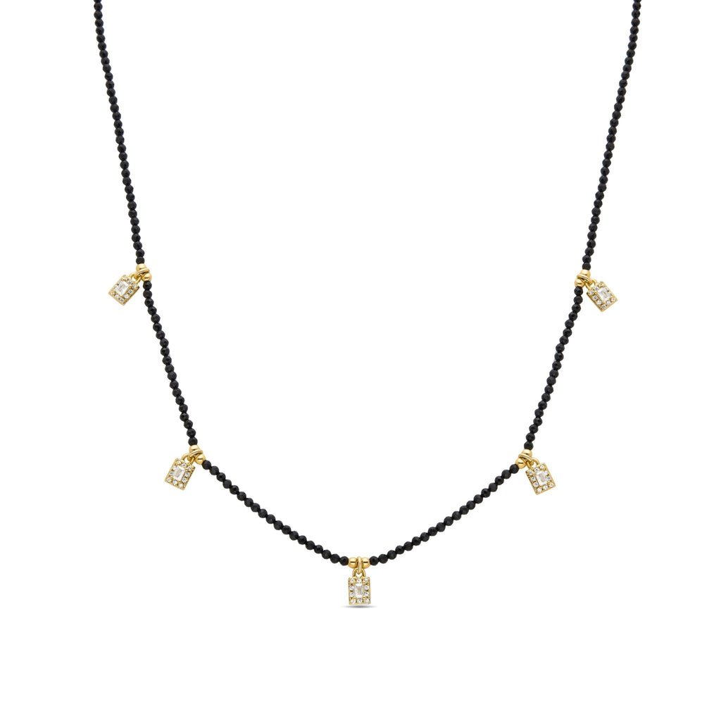 Collar acabado oro 18k