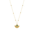 Collar acabado oro 18k