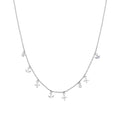 Collar acabado plata