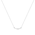 Collar acabado plata