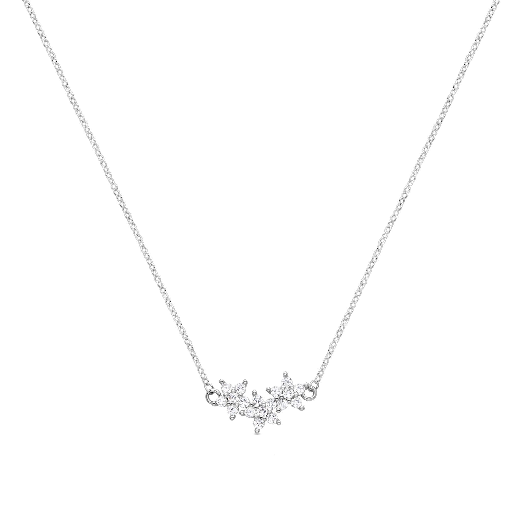 Collar acabado plata