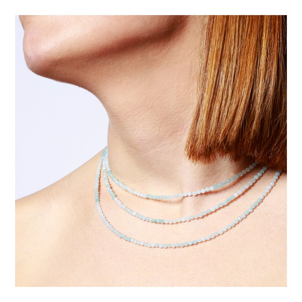 Collar 'Althaea' de Amazonita