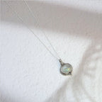 Colgante Amisha Piedra de Luna y Plata de Ley 925