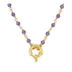 Collar 'Beatrice' - Amatista