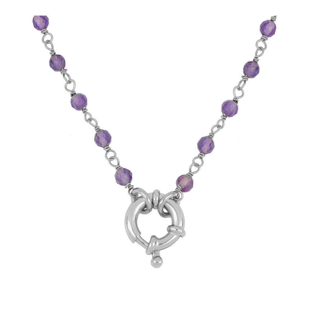 Collar 'Beatrice' - Amatista
