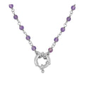 Collar 'Beatrice' - Amatista