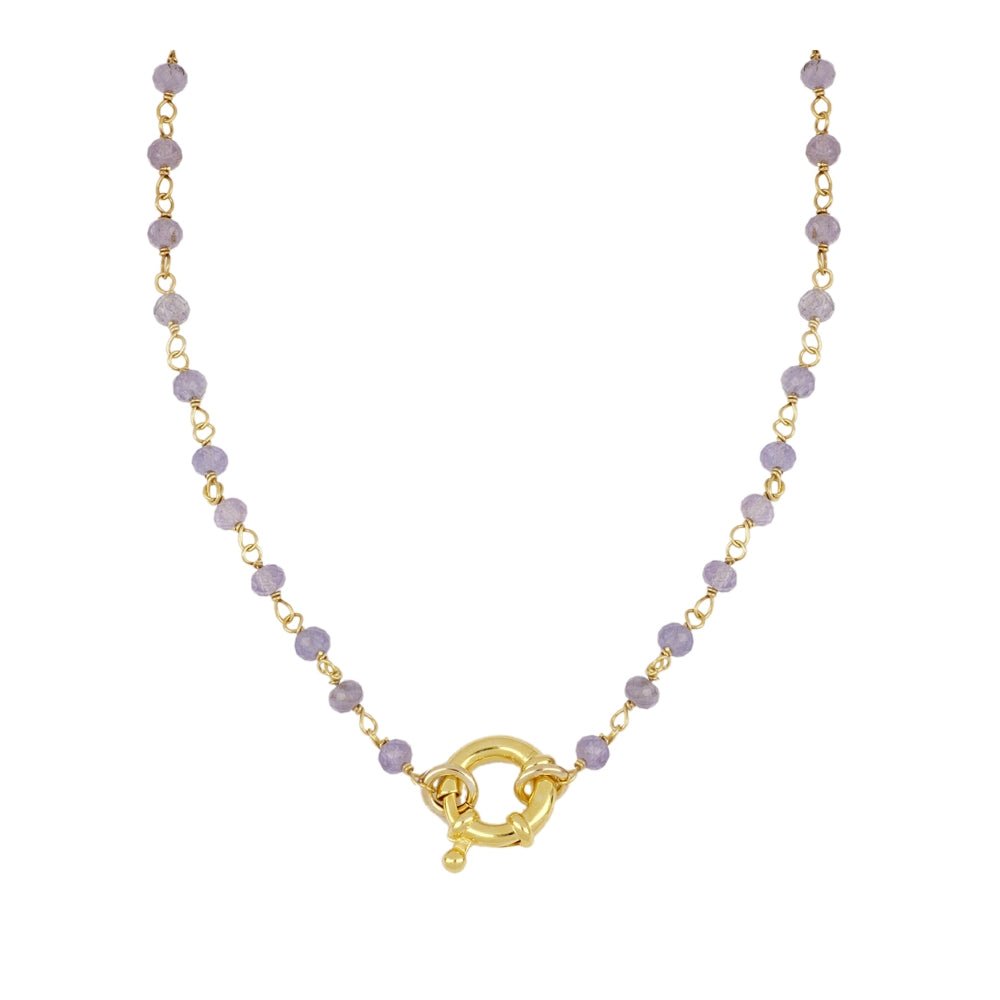Collar 'Beatrice' - Tanzanita