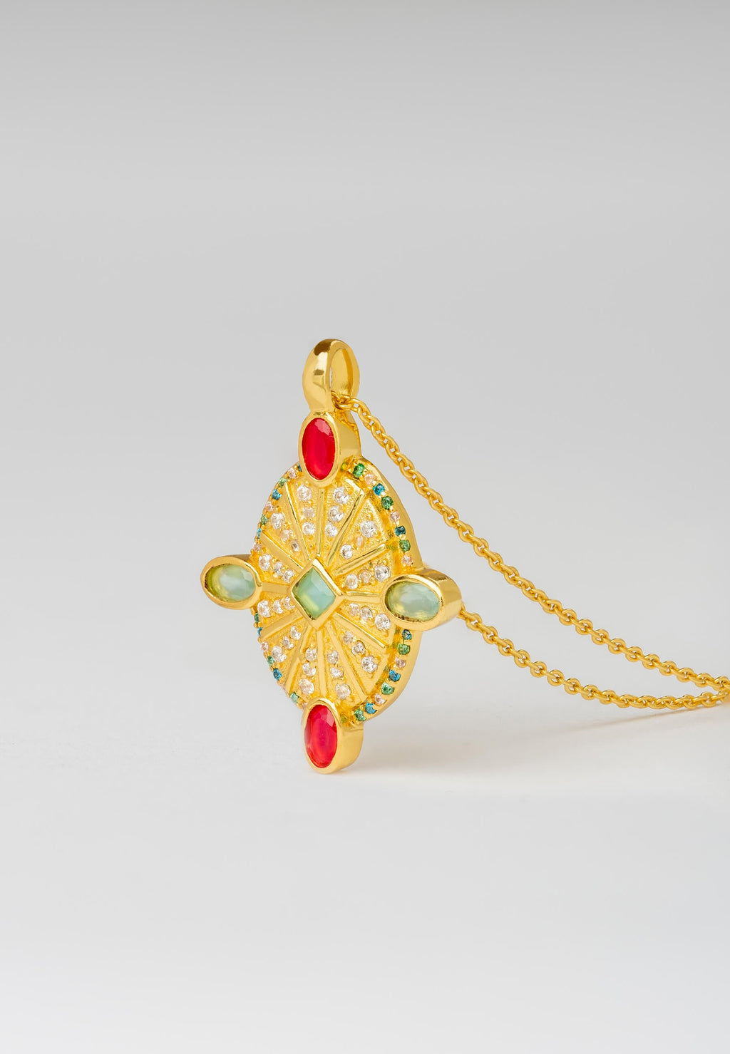 Collar Medalla Odeon Multicolor
