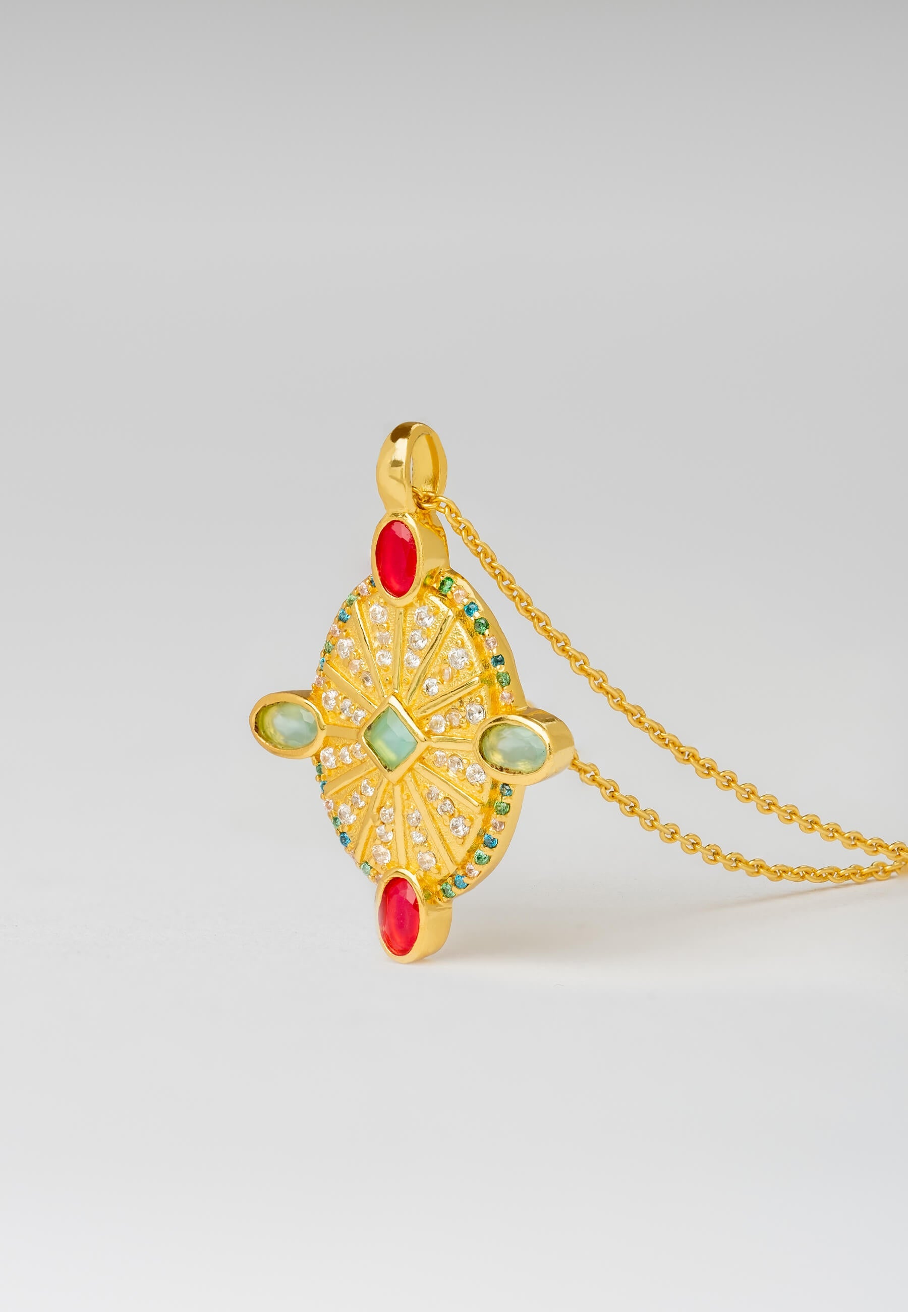 Collar Medalla Odeon Multicolor