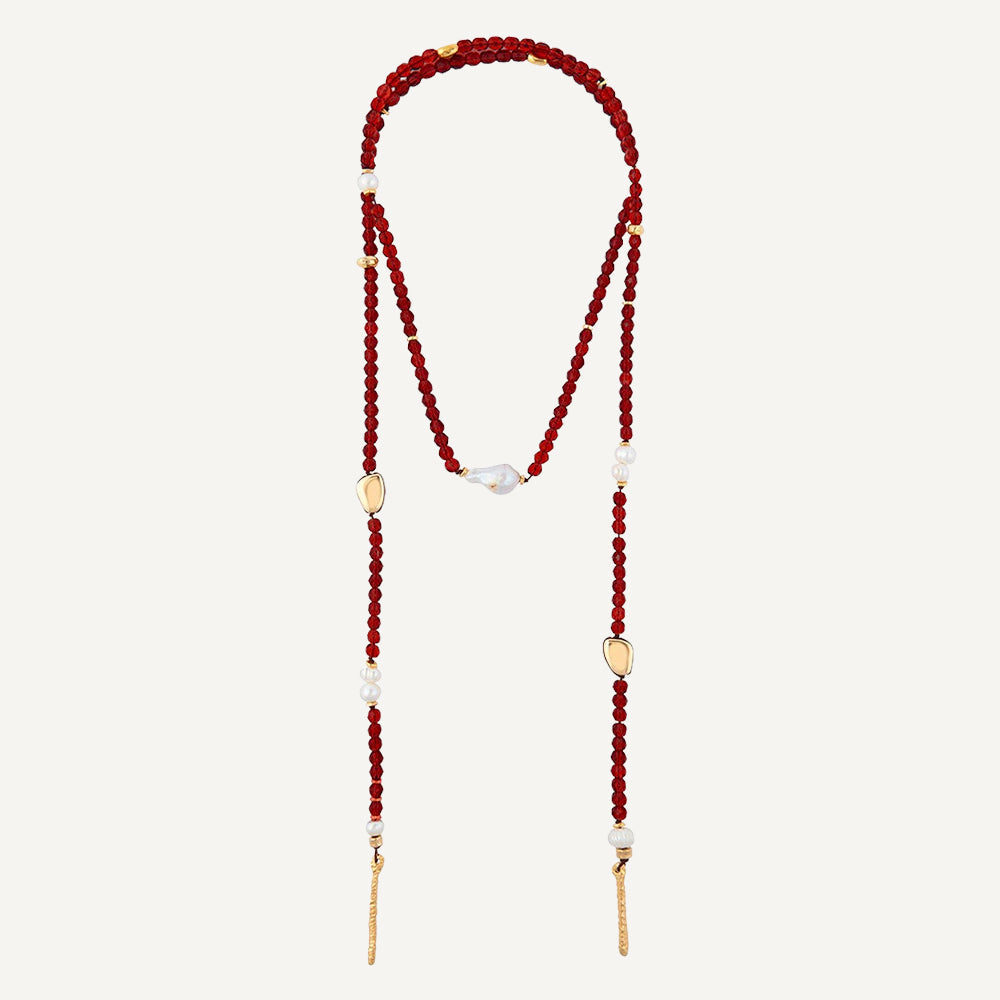 Collar con perla barroca THEA
