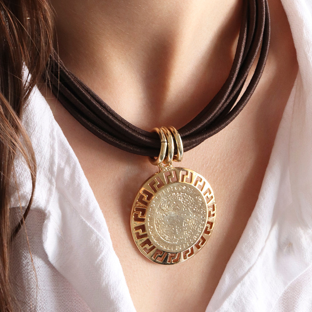 Collar corto mujer Ency MET