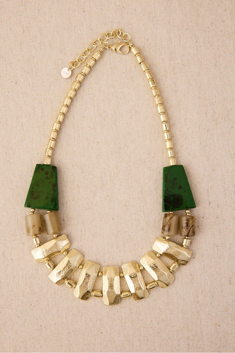 COLLAR ESLABONES GEOMÉTRICOS