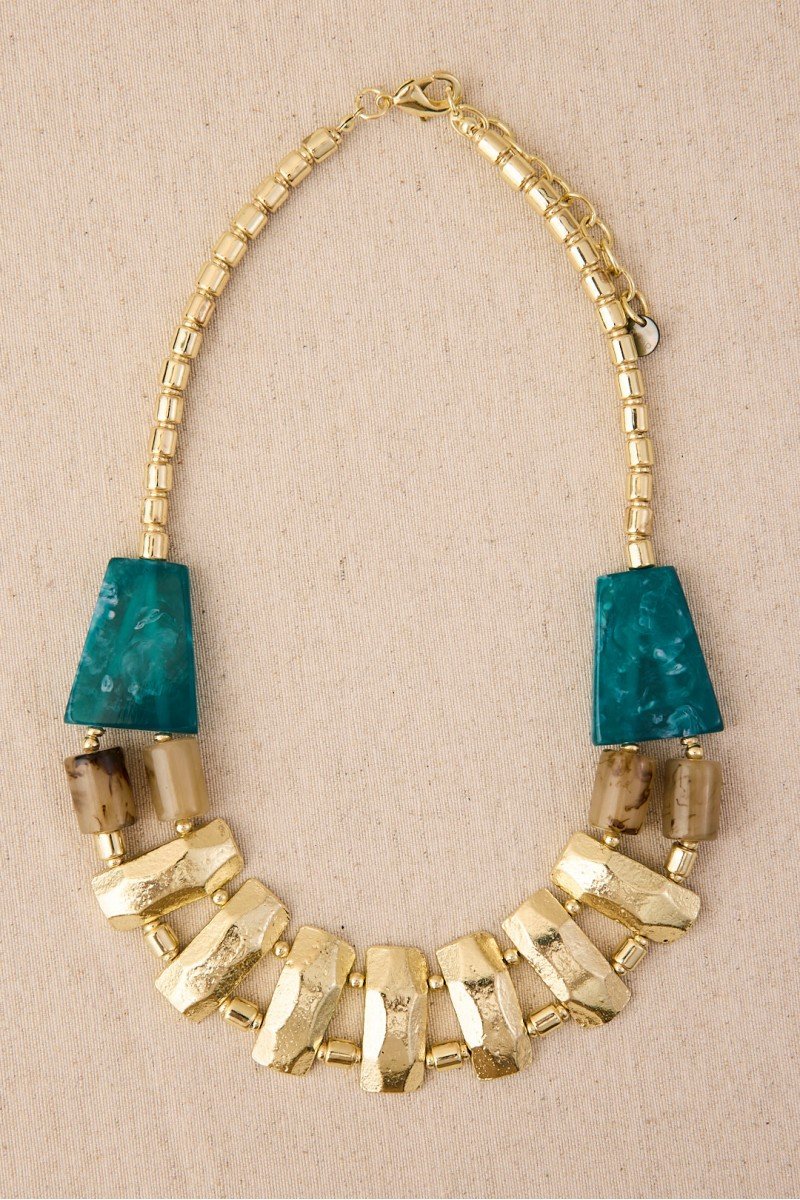 COLLAR ESLABONES GEOMÉTRICOS