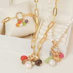 Collar ISSOA Colors con Perla