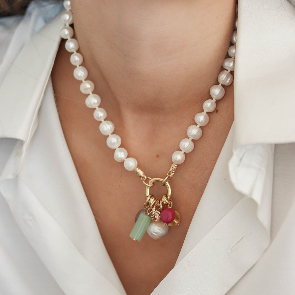 Collar ISSOA Colors con Perla