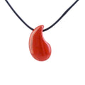 Colgante Lacrima de Jaspe Rojo