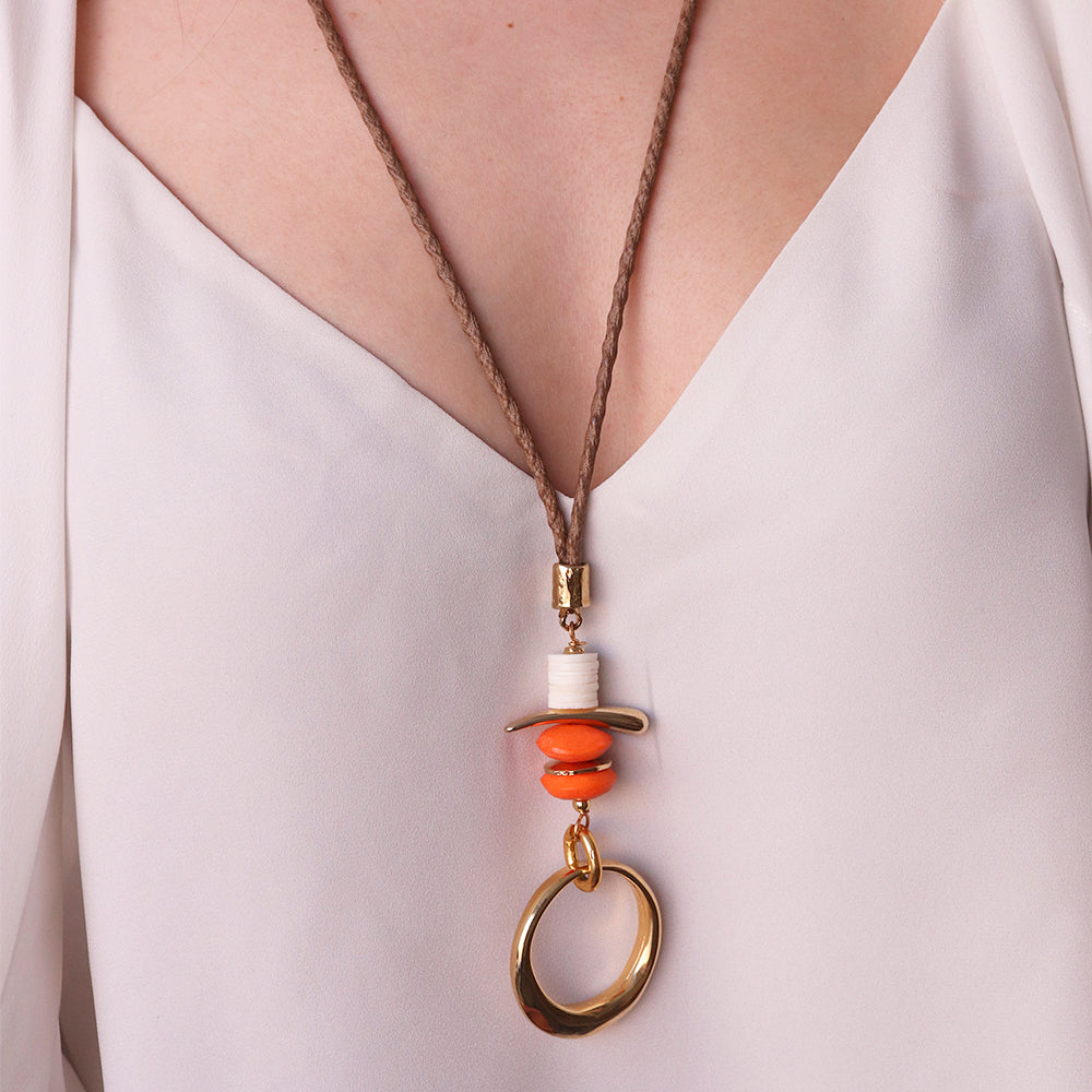 Collar largo ajustable para mujer KIANA