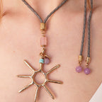 Collar largo ajustable SERENIDAD Sol Monsul