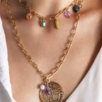 Collar largo COOL Moneda