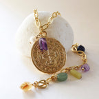 Collar largo COOL Moneda