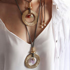 Collar largo Monsul CIRCLE
