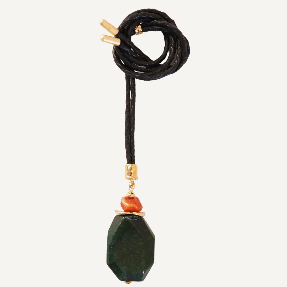 Collar largo mujer ajustable MONSUL STONE