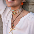 Collar largo mujer ajustable SERENIDAD ESTRELLA Monsul