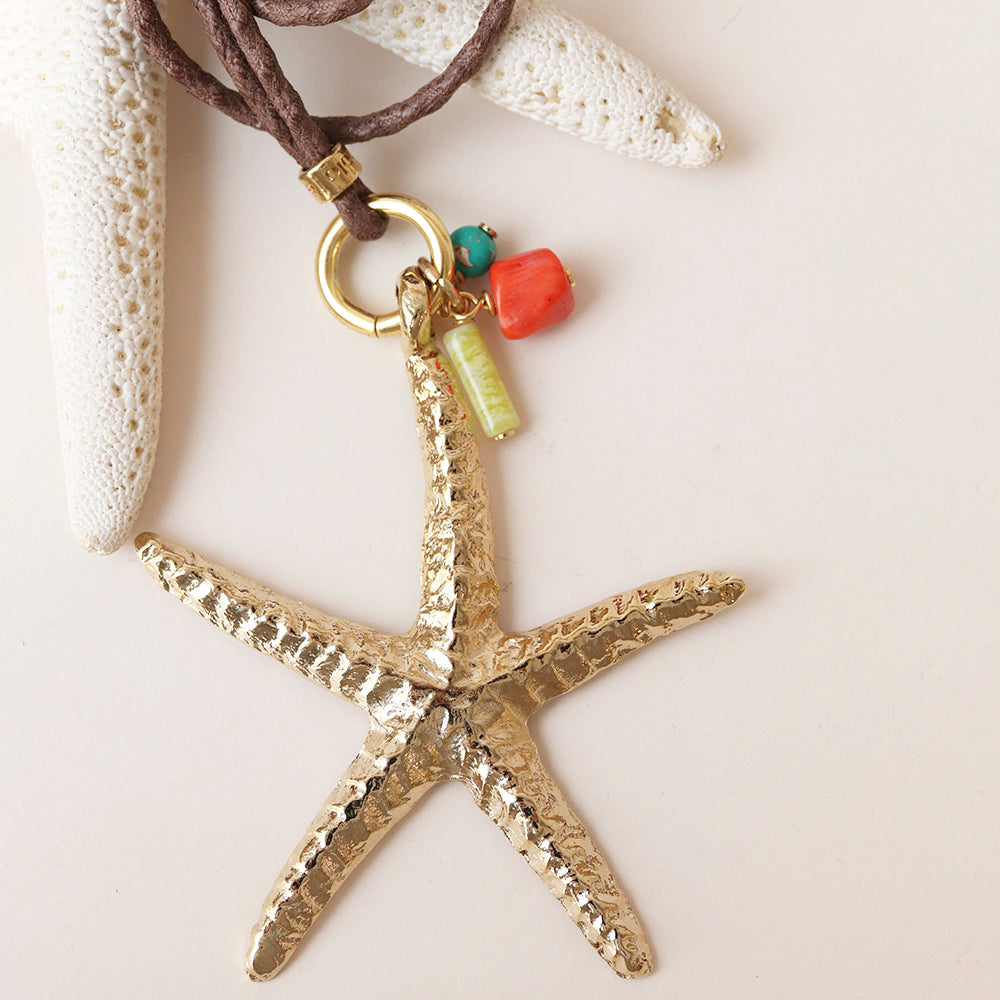 Collar largo mujer ajustable SERENIDAD ESTRELLA Monsul