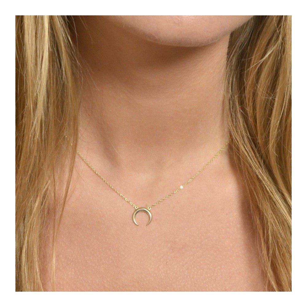 Collar Luna Cuerno